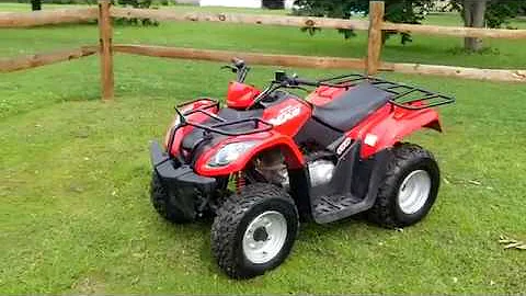 Kymco MXU 150 mongoose walk through