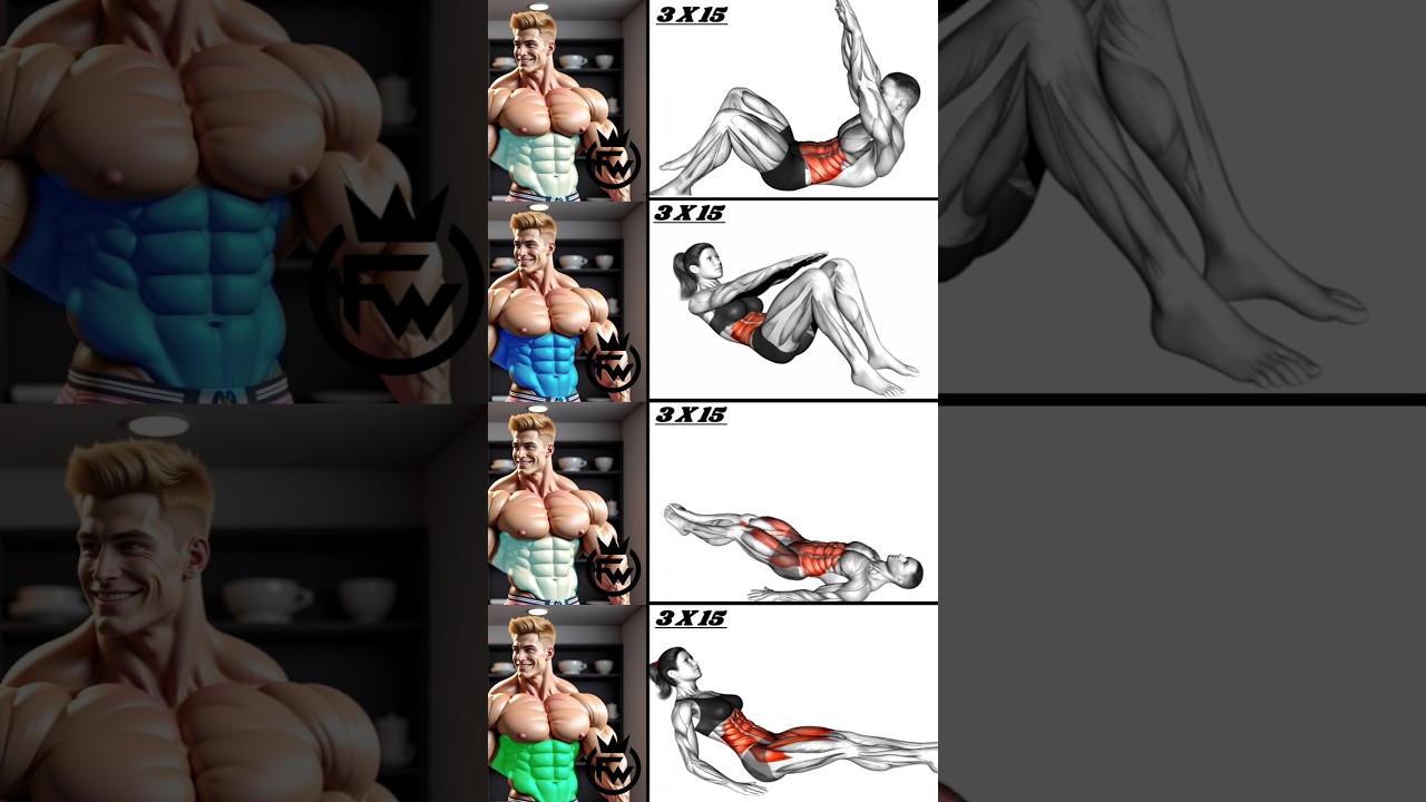 🔥 Abs Workout at Home | Get Six Pack Fast 💪 