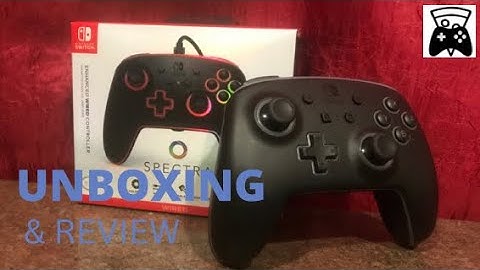 PowerA - Spectra Wired RGB Controller for Nintendo Switch: Unboxing and Review
