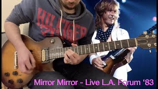 Def Leppard - Mirror Mirror - Live L.A. Forum '83 (Steve Clark - Guitar Cover)