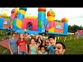 WORLD'S BIGGEST BOUNCE HOUSE [SO MUCH FUN]