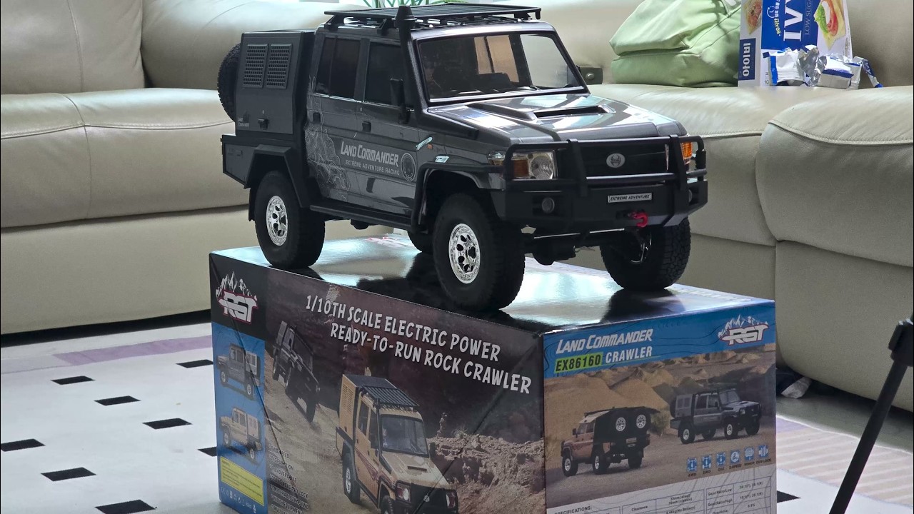 1/10 Scale RC Car RGT EX86160 LC79 - Unboxing & Offroad - YouTube