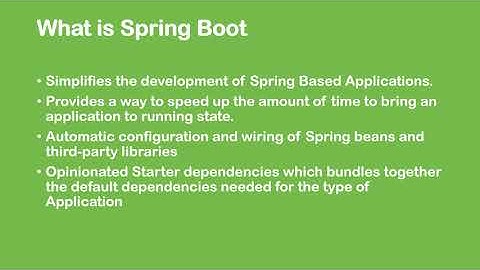 Spring Boot Quickstart Hello World