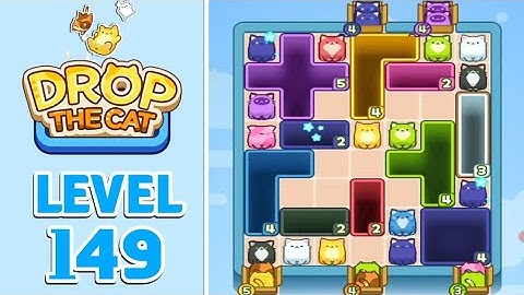 Drop The Cat Level 149 Walkthrough Solution