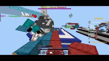 How I met ItzSandyKunz in minecraft Nethergames..!!..