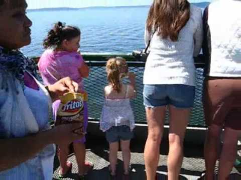 Aeries Goes On A Ferry Ride