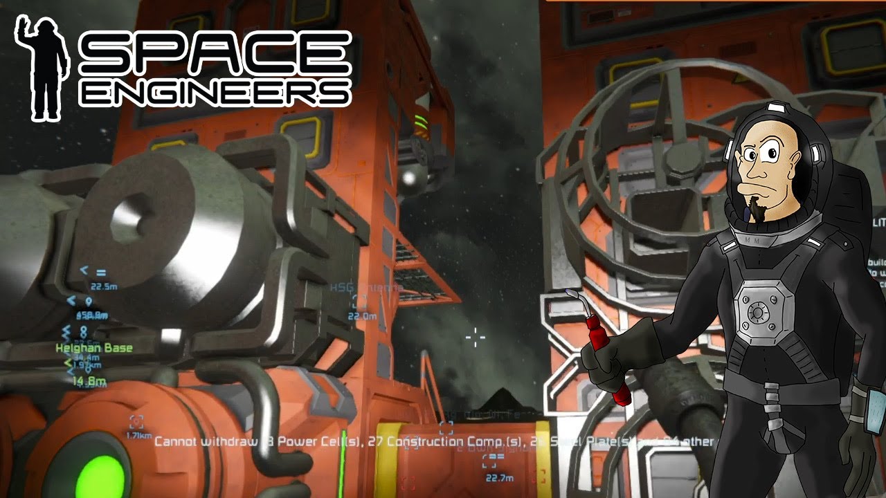 Space Engineers Hardcore Stream Part 20 - Mehr Produktionsanlagen - YouTube
