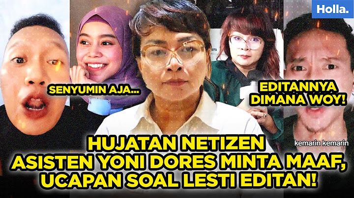 NETIZEN'S INSULTS ASSISTANT YONI DORES APOLOGIZES, REMARKS ABOUT LESTI ARE EDITED!