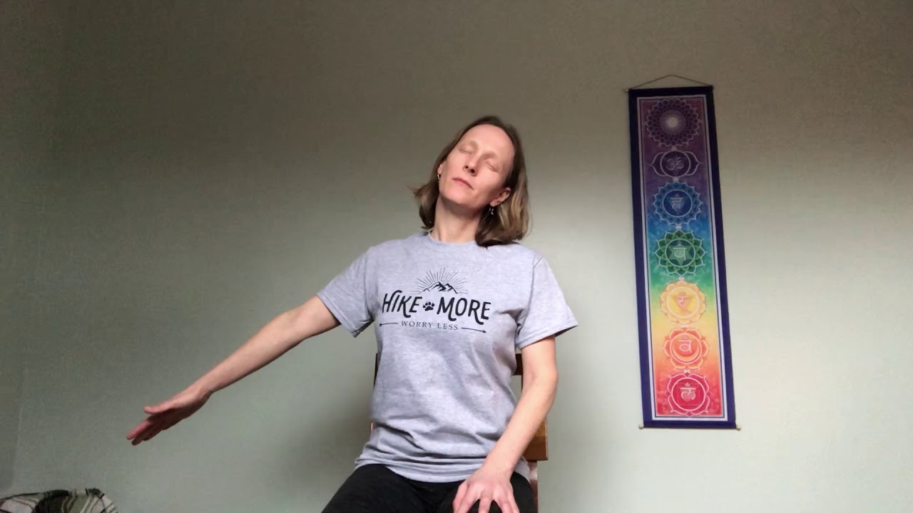 Chair Yoga to Release Stress