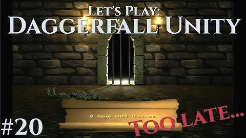 Daggerfall Unity, DARK KNIGHT Part 20: I think 99% of players would reload if this happened
