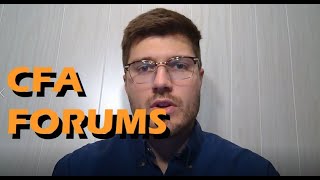 The Best Forums for CFA Exams