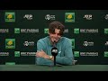 Taylor Fritz Post Match Press Conference Following Quarterfinal Loss 2023 BNP Paribas Open