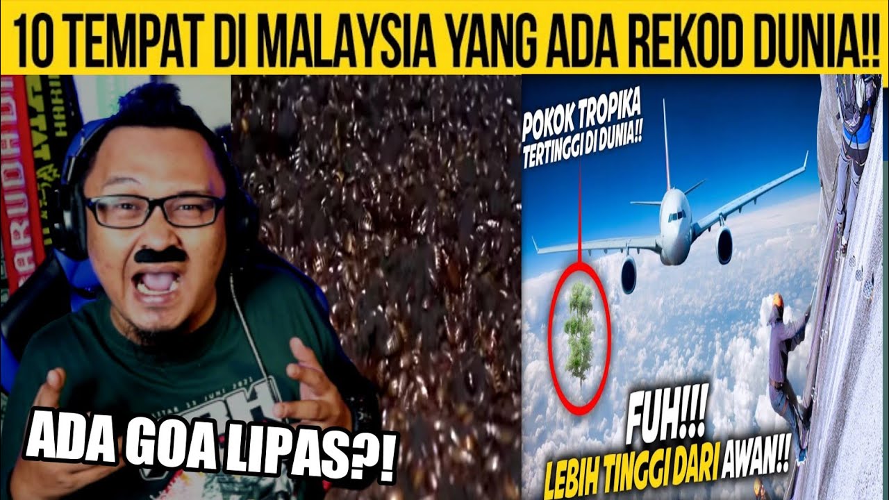 FUH MALAYSIA DI MATA DUNIA‼️ 10 TEMPAT INI ADA REKOD DUNIA⁉️ | Cak Lonjong