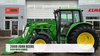 2008 JOHN DEERE 6430 FOR SALE