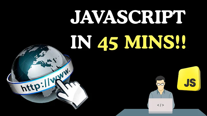 JavaScript Crash Course – From Zero to Hero in 45 Minutes! thumbnail
