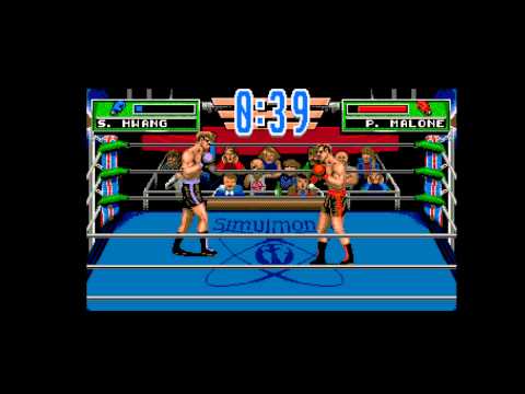 3D World Boxing Gameplay AMIGA