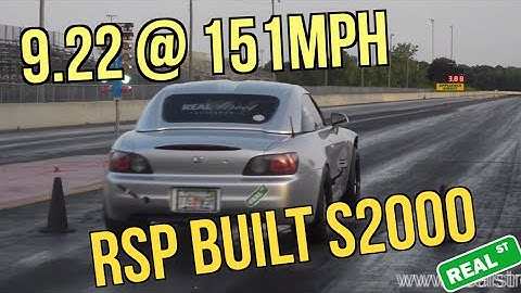 9.22@151 RSP S2K Real Street Performance S2000 F22C AEM Series 2 EMS Precision 6766