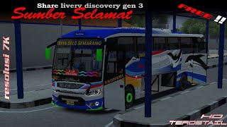 MOD TERBARU!! SHARE LIVERY DC03 SUMBER SELAMAT || @hopchannelJoss  || #liveryterbaru #sumberselamat screenshot 5