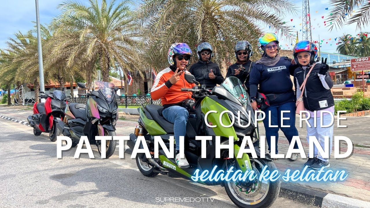 XMAX Couple Ride to Pattani Thailand
