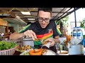 Most Famous Vietnamese Food Recipe in Thailand ('Vietnam Meatball Wraps' at Tanapawn Naem Nuong)