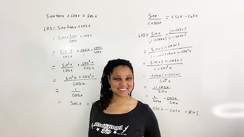 Verifying Trigonometric Identities Using the Fundamental Trig Identities (MathAngel369)