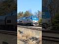 2/28 Amtrak Carolinian south at Lorton VA #shorts #short #viral #video #shortvideo #viralvideo