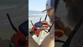 With its easy controls, he couldn’t stop praising it; automatic takeoff and return-to-home @Swellpro