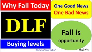 Why DLF Share price is falling today? Latest Good & Bad News about DLF Stock crash!!