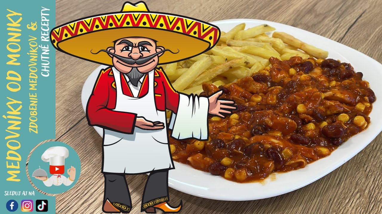 Kuracie soté MEXIKO - video recept | recipe of Sauteed Chicken Mexico