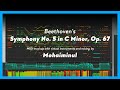 Beethoven Symphony No 5 1st Movement Coda MIDI Mockup 