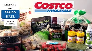 Costco Grocery Haul | VEGAN | January 2021 | Prices Included