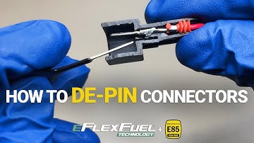 How To De-Pin Connectors | De-Pinning Male EV6 Injector Plugs | eFlexFuel Tech Tips