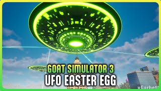 GOAT SIMULATOR 3 - How to get the UFO (Alien Spaceship Easter Egg) screenshot 5