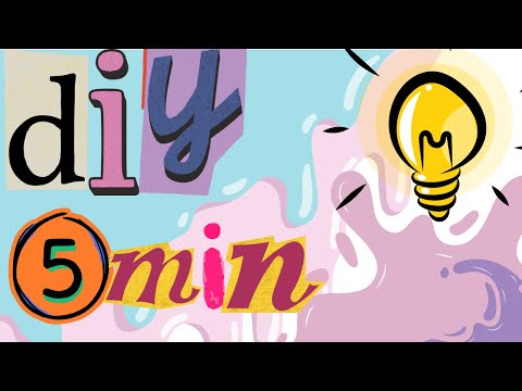 Stationary Organizer | 5 Minutes Craft #artbytia