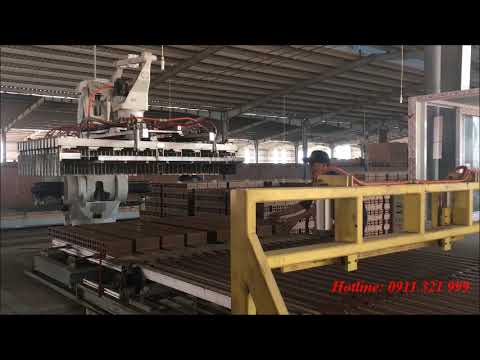 Video Hiệp sáng: Hệ robot xếp gạch tự động gạch 4 lỗ miền nam - youtube
