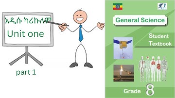 Grade 8 General Science unit one part one