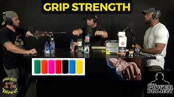 Forearm/Wrist Strength and Fat Gripz [Power Project Podcast x Strict Vision Athletics]
