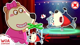Ôi không, Wolfoo Bị Lucy Điều Khiển Từ Xa Rồi | Bài Học An Toàn Cho Bé 🐺 Hoạt Hình Wolfoo Tiếng Việt