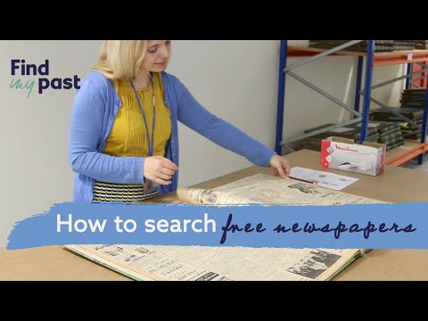 How To Explore Free Newspapers | Findmypast