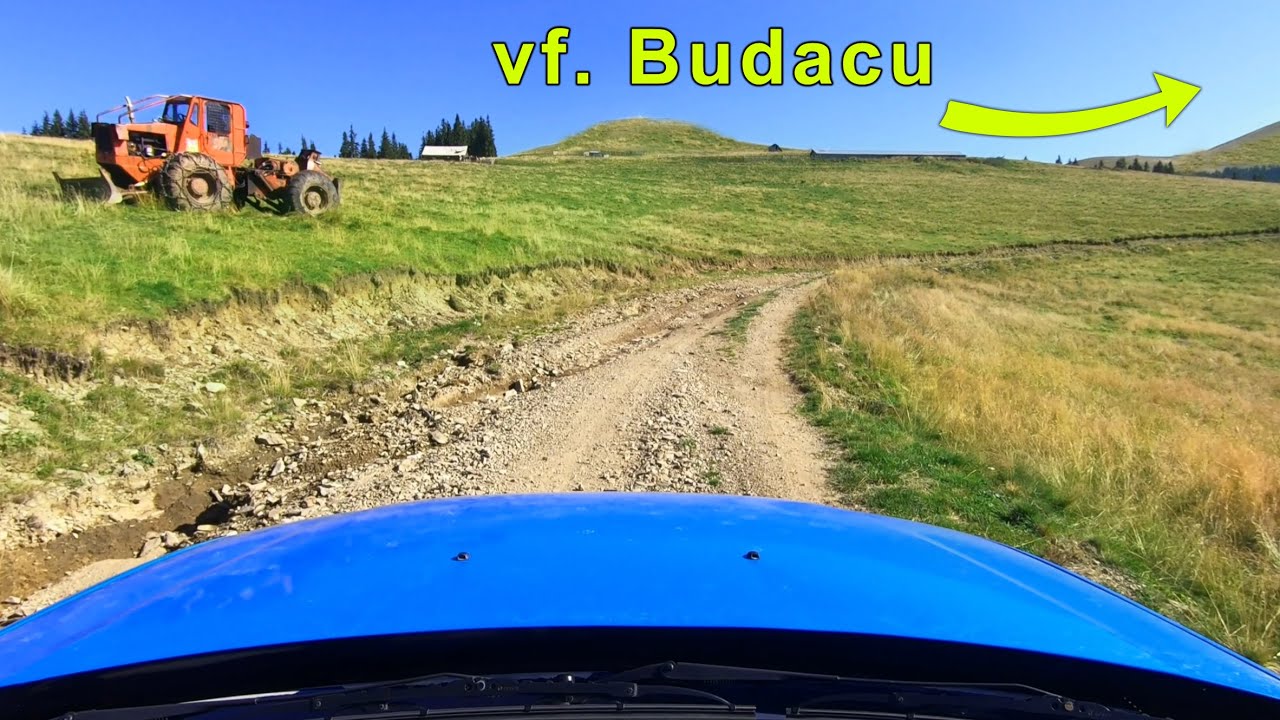 Borca - vf. Budacu (1859m) - filmare pe drum