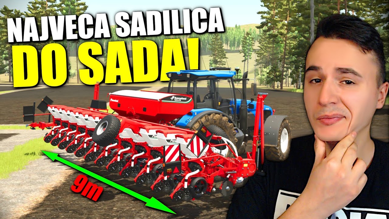 KUPILI SMO OGROMNU SADILICU! Farming Prezivljavanje EP86 w/Djura