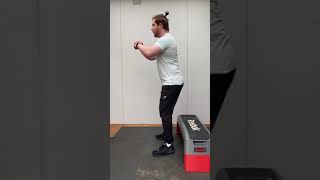 Bodyweight Box Squat in 15 #shorts
