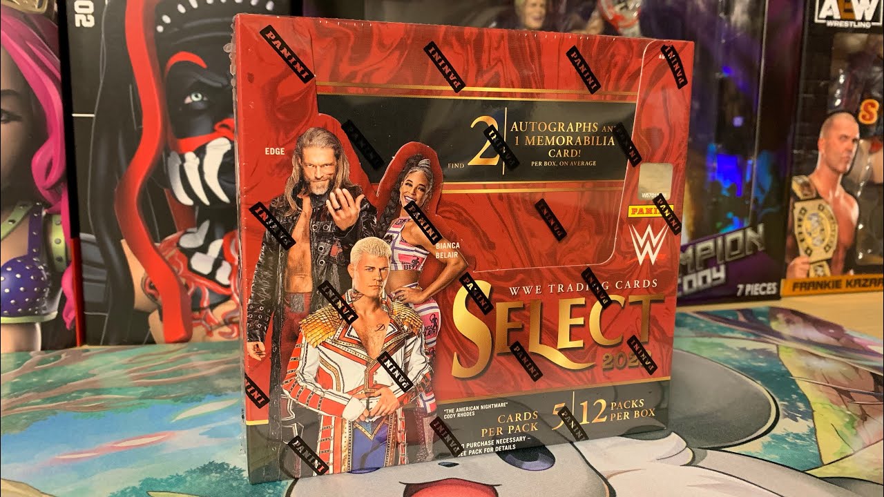 Panini Select WWE 2022 Hobby Box! Massive Hits! YouTube