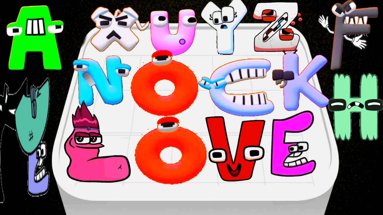 Как нарисовать алфавит лорд