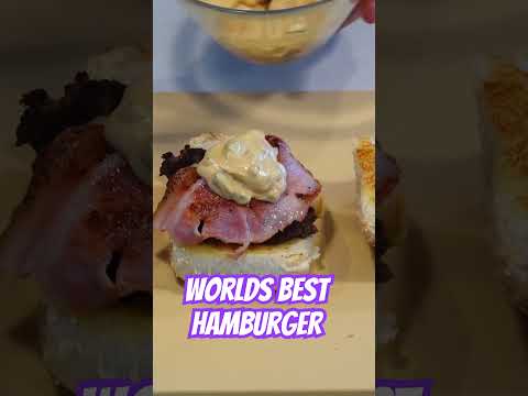 Worlds best hamburger! #cooking #ozziereviews #hamburger #homemade #bestburger #worldsbest #recipe