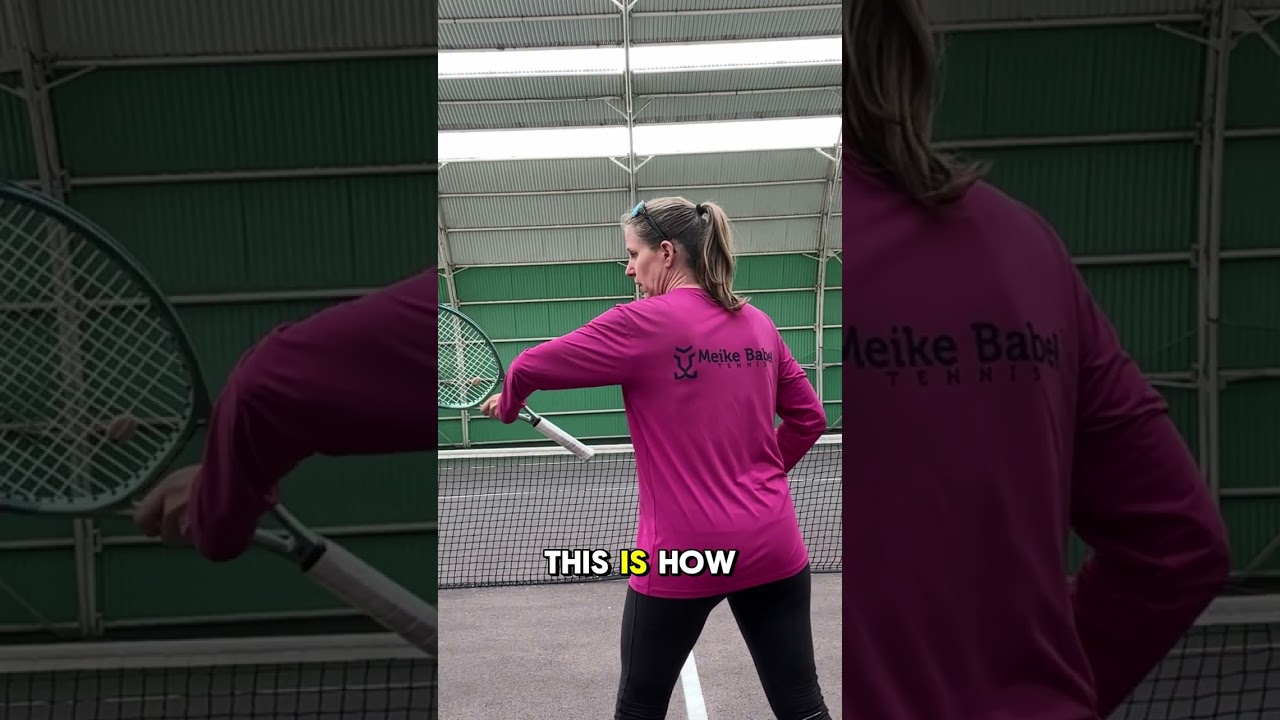 How to place your #tennis #backhand volley