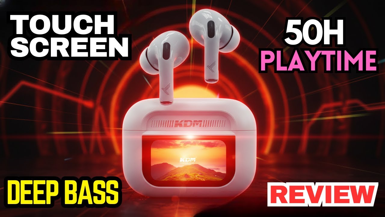 Touch Screen Earbuds Under Budget? | KDM Wireless Earbuds Honest Review