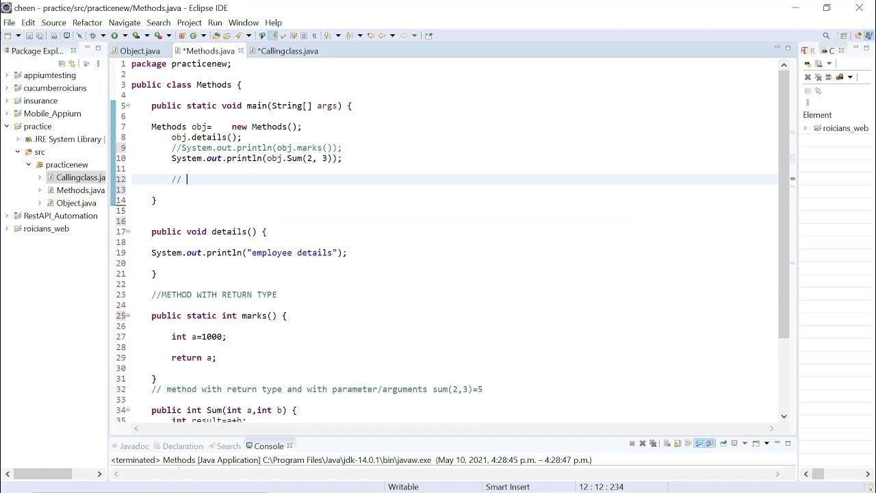 Java Programming Tutorial- Static and Non Static- Part13 | Roicians ...