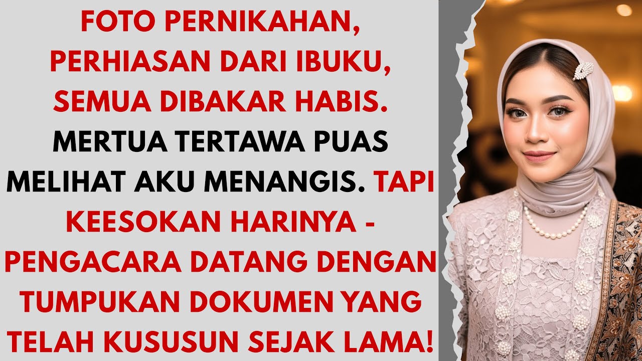 Mertua bakar semua barang berhargaku - dia tidak sangka aku simpan bukti yang bisa runtuhkan dia...