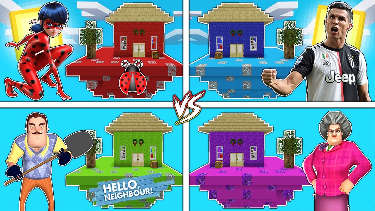 فلم ماين كرافت : كوكب كريستيانو رونالدو ضد الدعسوقة ضد المعلمة